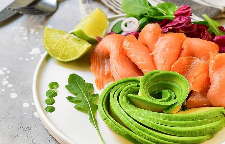 pescado y verduras para la dieta cetogénica